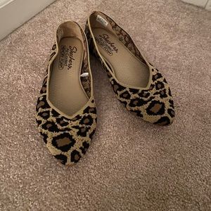 Skechers Memory Foam- Cheetah Print